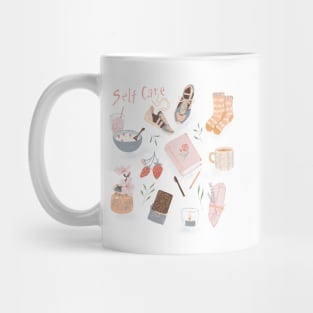 Self care print Mug